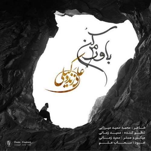 دانلود آهنگ جدید علی زند وکیلی به نام باورم کن