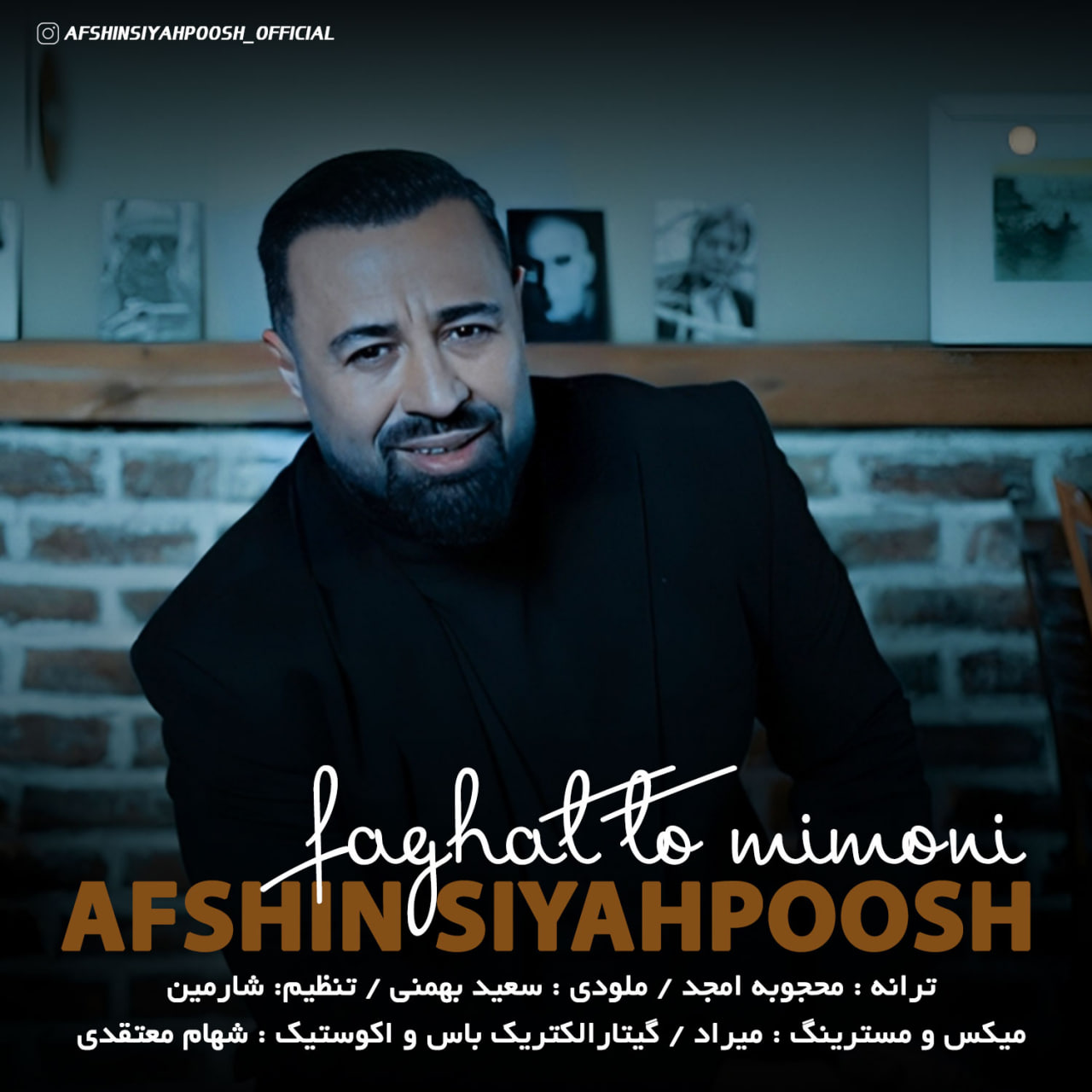 دانلود آهنگ جدید افشین سیاهپوش به نام فقط تو میمونی
